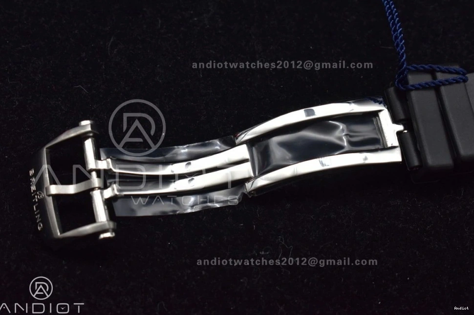 LE B01 43mm L-Black A7750 Version BLS Wht SS 1:1 Chrono Best Navitimer 0326